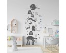 Star Wars Inspired Grow Chart Star Wars Inspired Grow Chart-Outerspace Child Height Chart